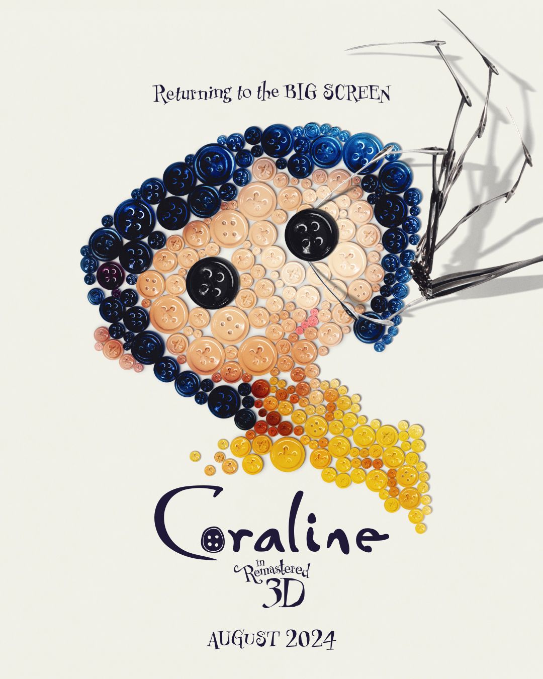 Coraline Gets a 3D Theatrical Release for 15th Anniversary