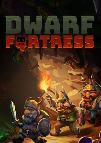 Dwarf Fortress video game cover art