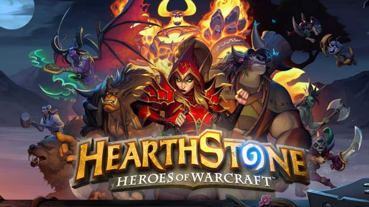 Hearthstone Heroes of Warcraft video game cover art
