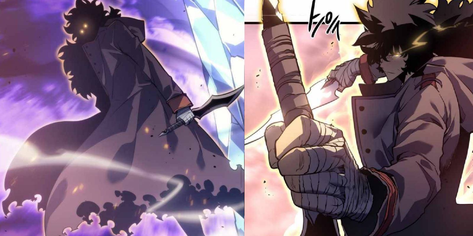 sung ilhwan shows off his power in solo leveling manhwa