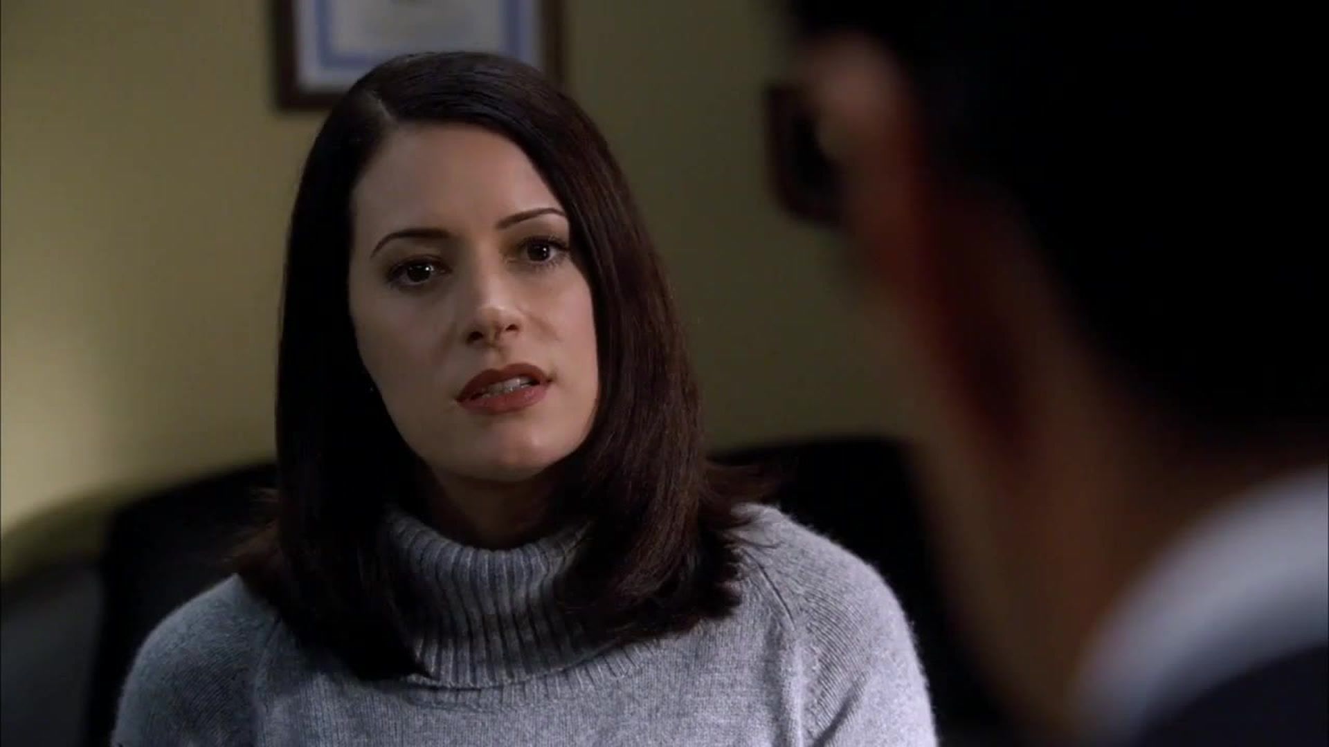 Emily Prentiss confronting Hotch about his hostility towards her on Criminal Minds