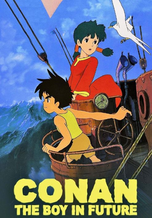 Anime japonês Future Boy Conan