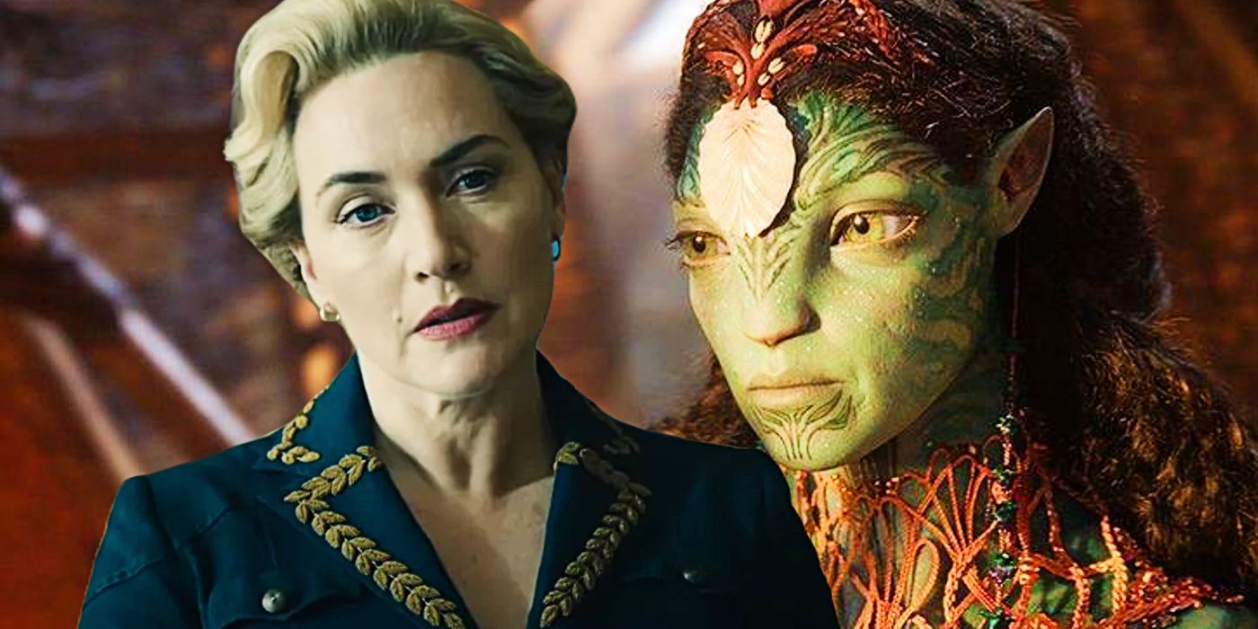 Kate Winslet in Avatar: The Way of Water and The Regime