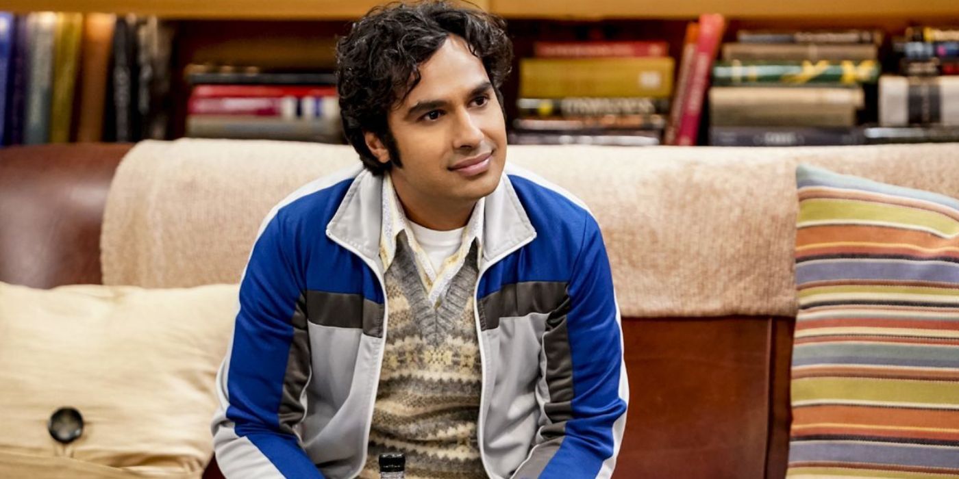 Kunal Nayyar as Raj in The Big Bang Theory