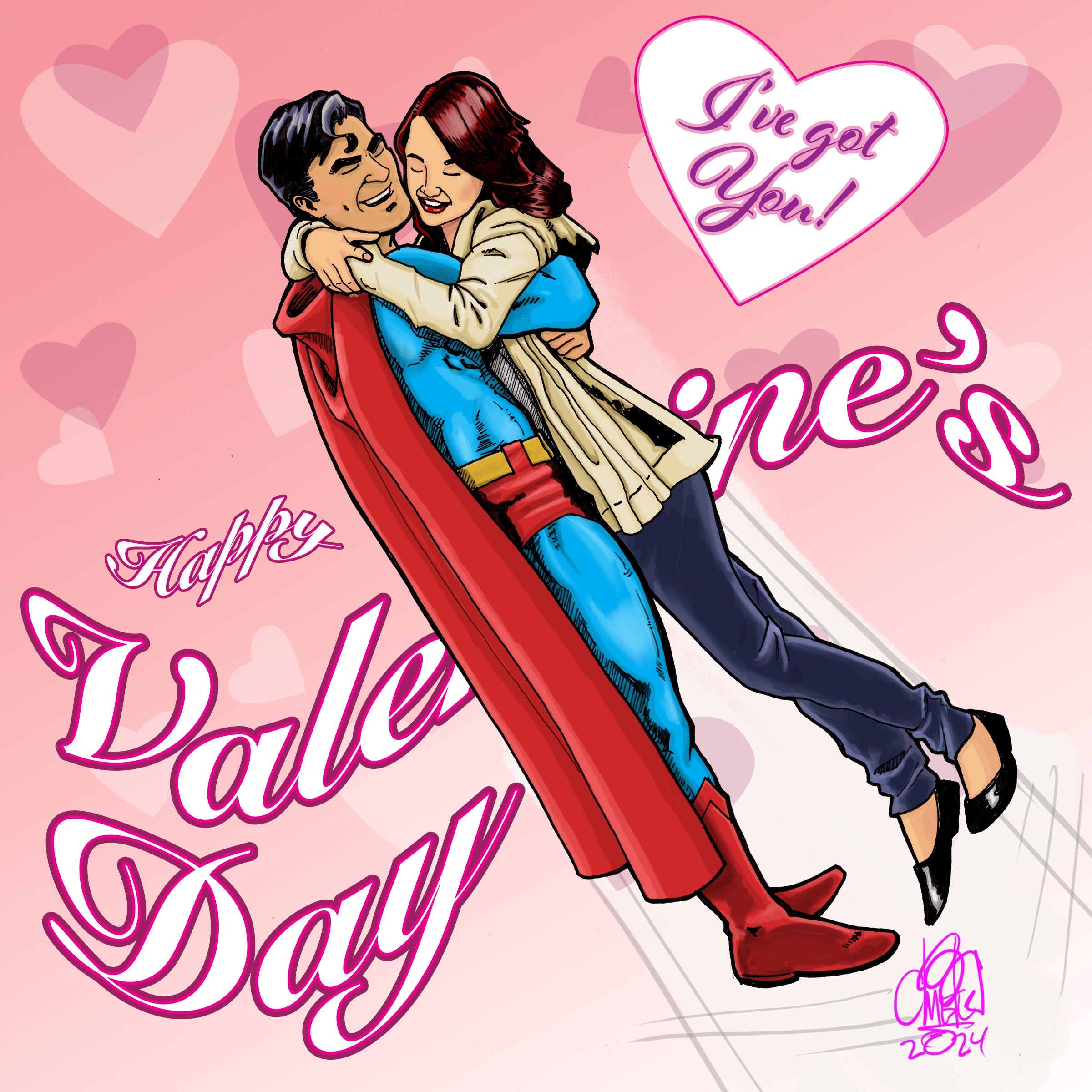 valentines day superman