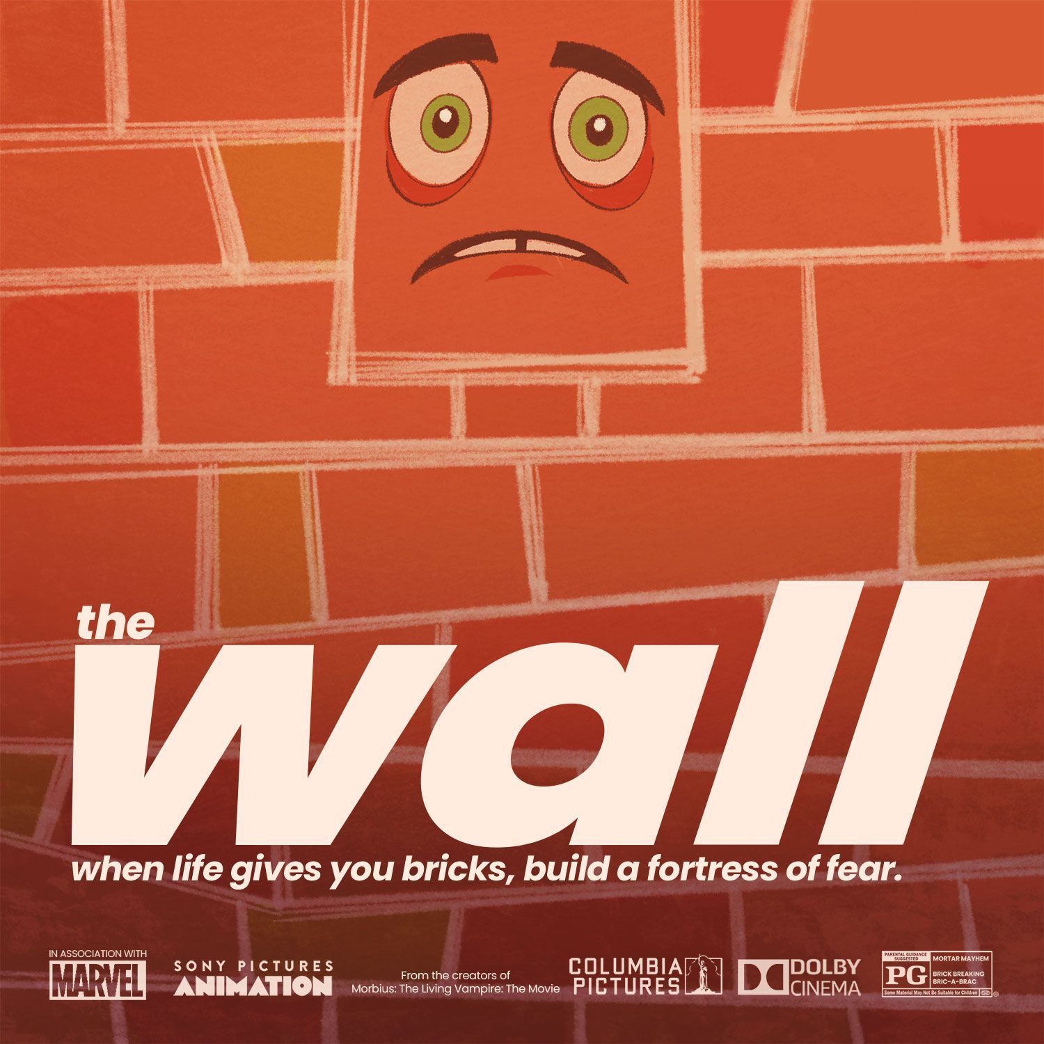 Um pôster de um filme teórico de Wall