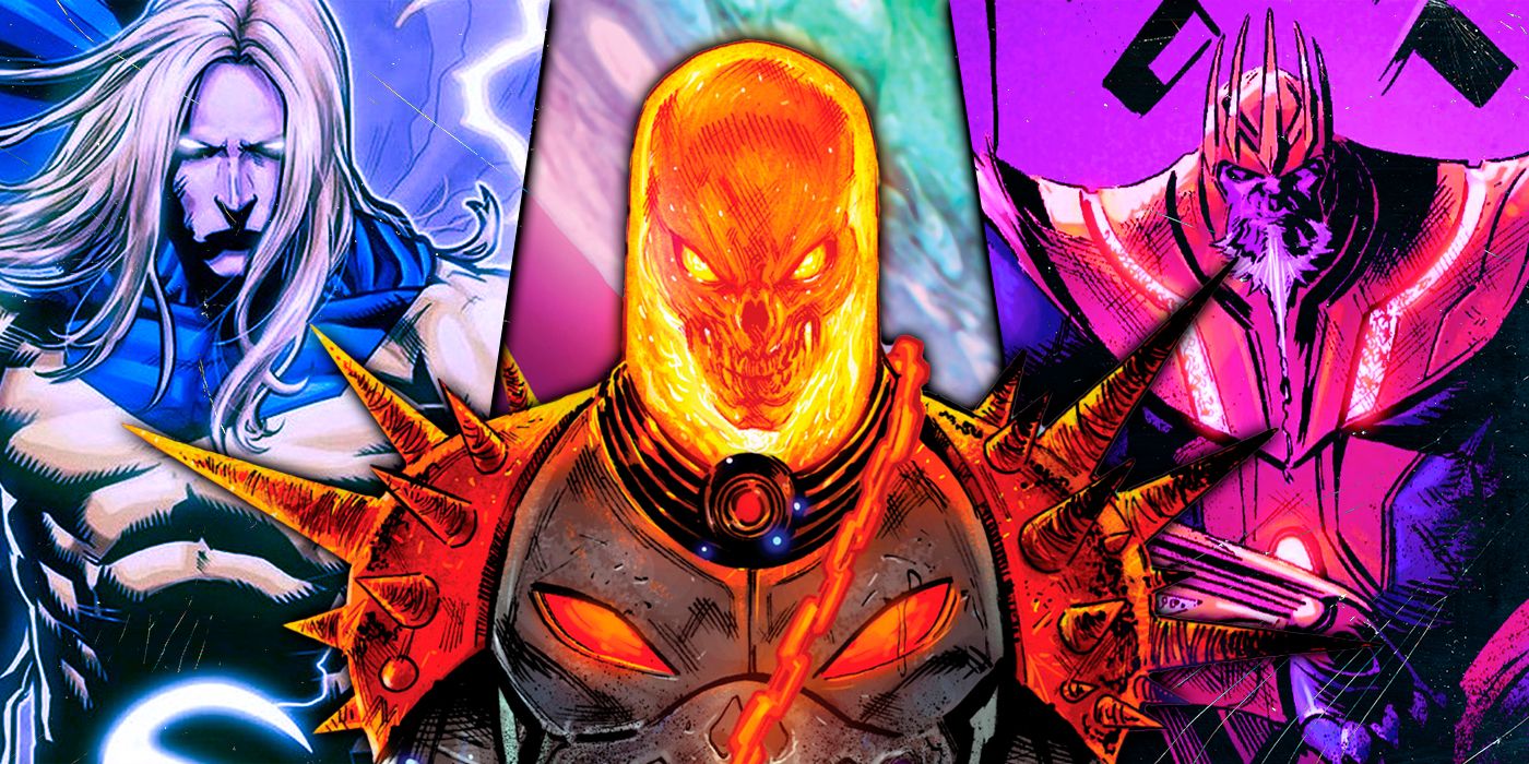 Marvel' King Thanos, Cosmic Ghost Rider and The Sentry