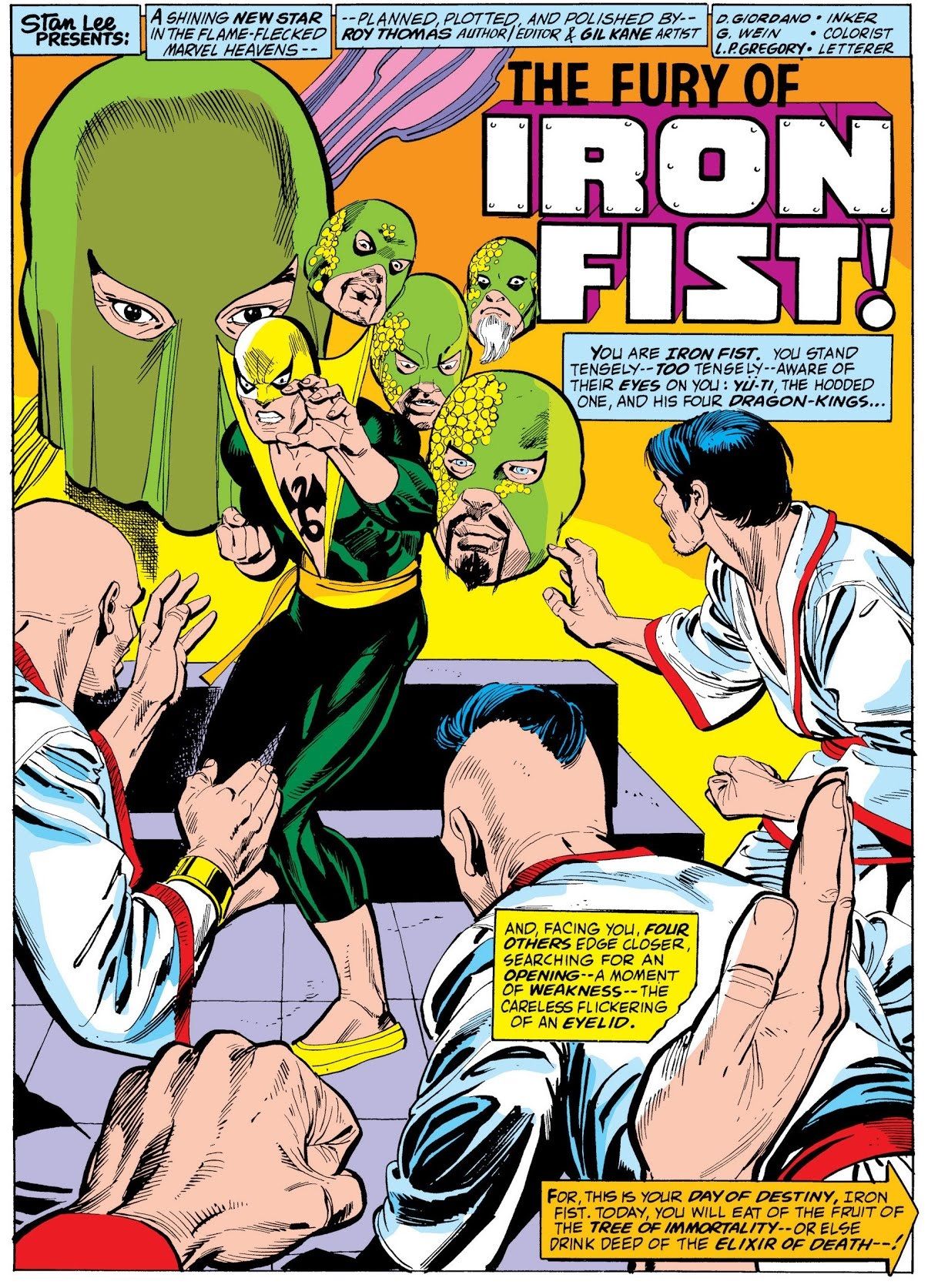 Iron Fist debuted