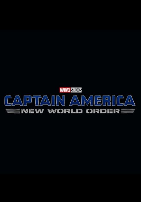 Marvel Studios Captain America 4 movie teaser poster