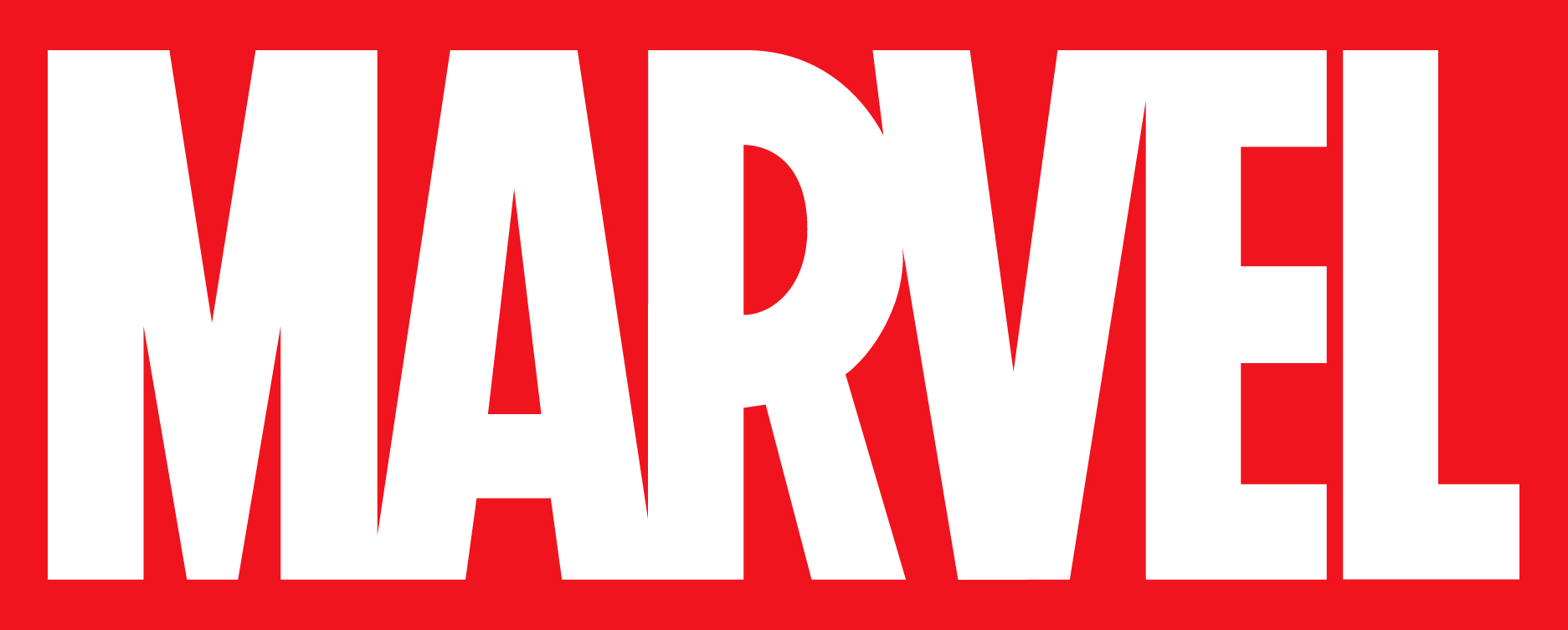 El póster oficial de Marvel muestra el nombre del país en blanco sobre un fondo rojo.