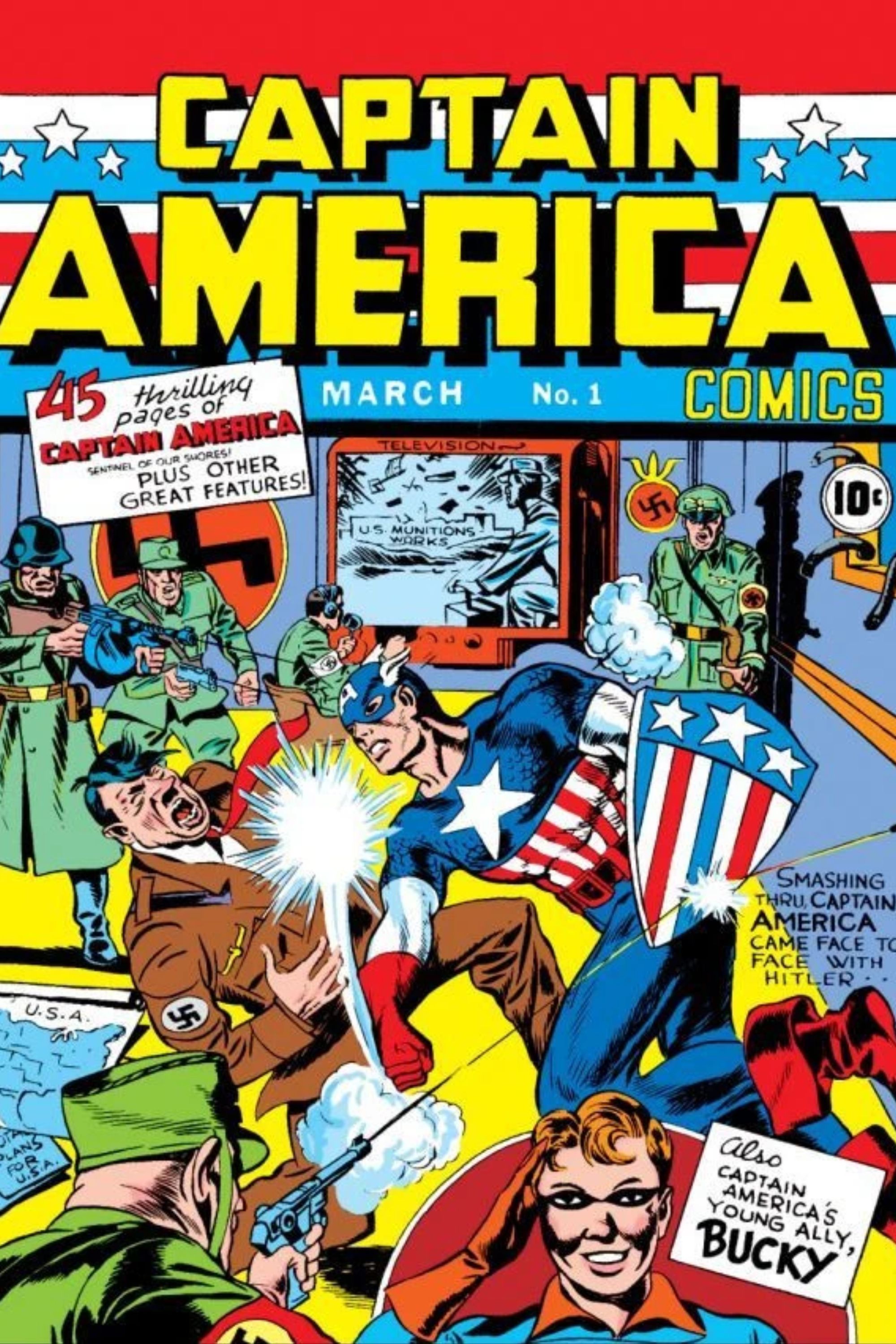 50 Years Ago, Captain America Went For Nixon's Jugular