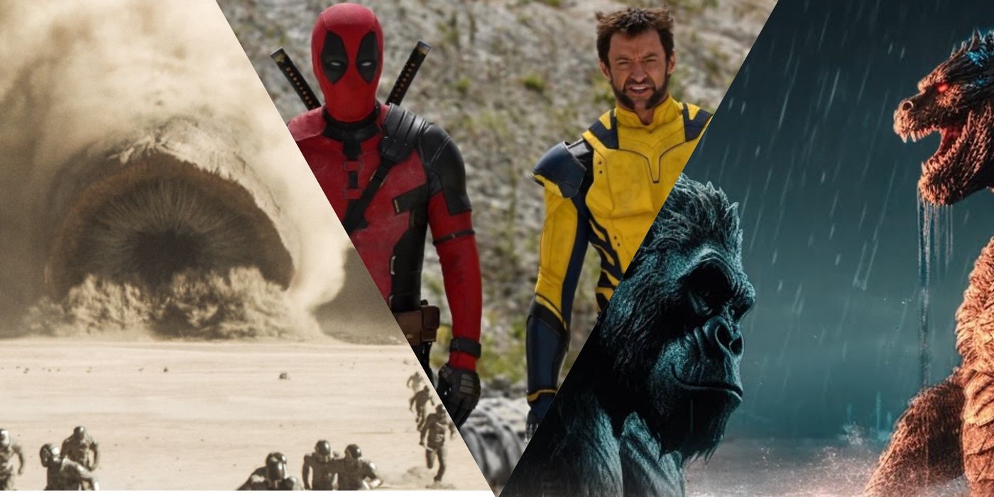 Sandworm, Deadpool and Wolverine, King Kong and Godzilla