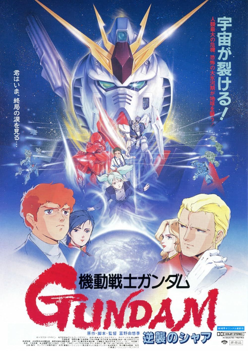 Mobile Suit Gundam: Char's Counterattack anime movie poster