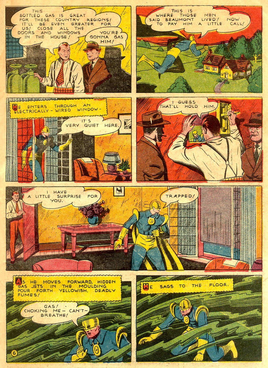Doctor Fate springs into action