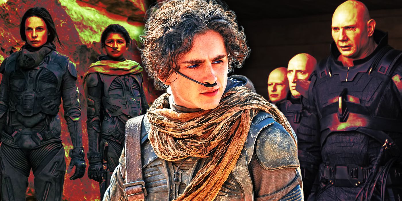 Paul Atreides, Fremen, and Harkonnen