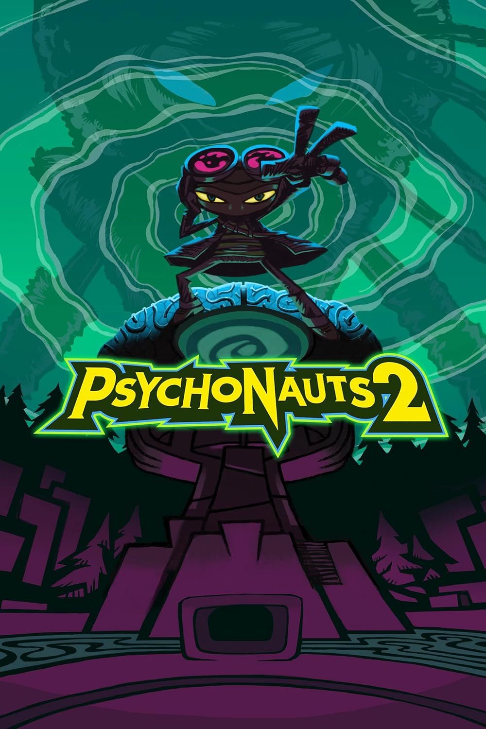 Psychonauts 2 video game poster