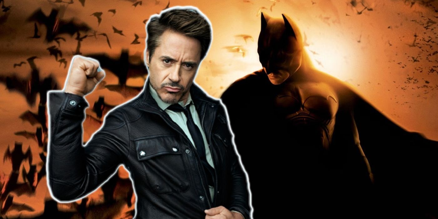 Robert Downey Jr. and Batman Begins