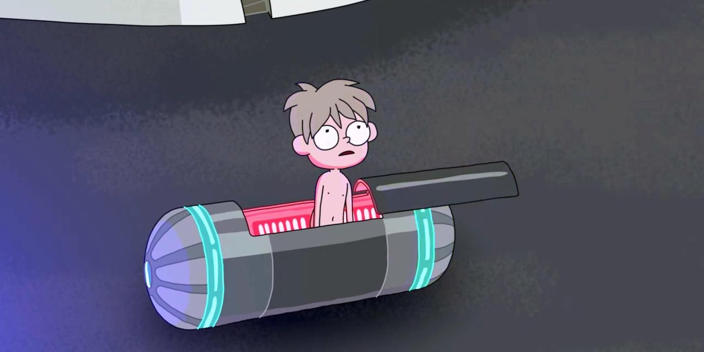 Rick and Morty's ship created a clone of Hunter