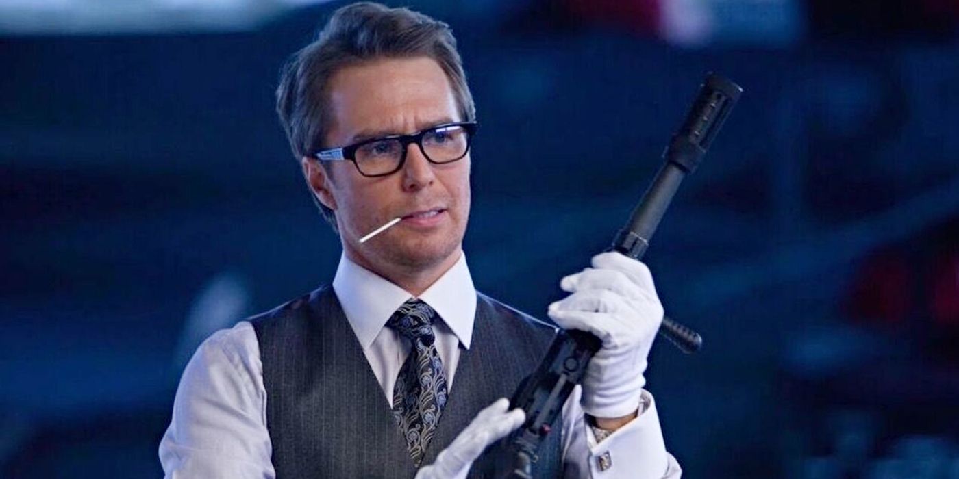 Sam Rockwell as Justin Hammer in Iron Man 2