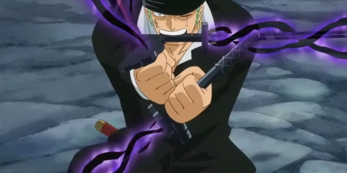 One Piece -- Zoro preparing for the Trichiliocosm