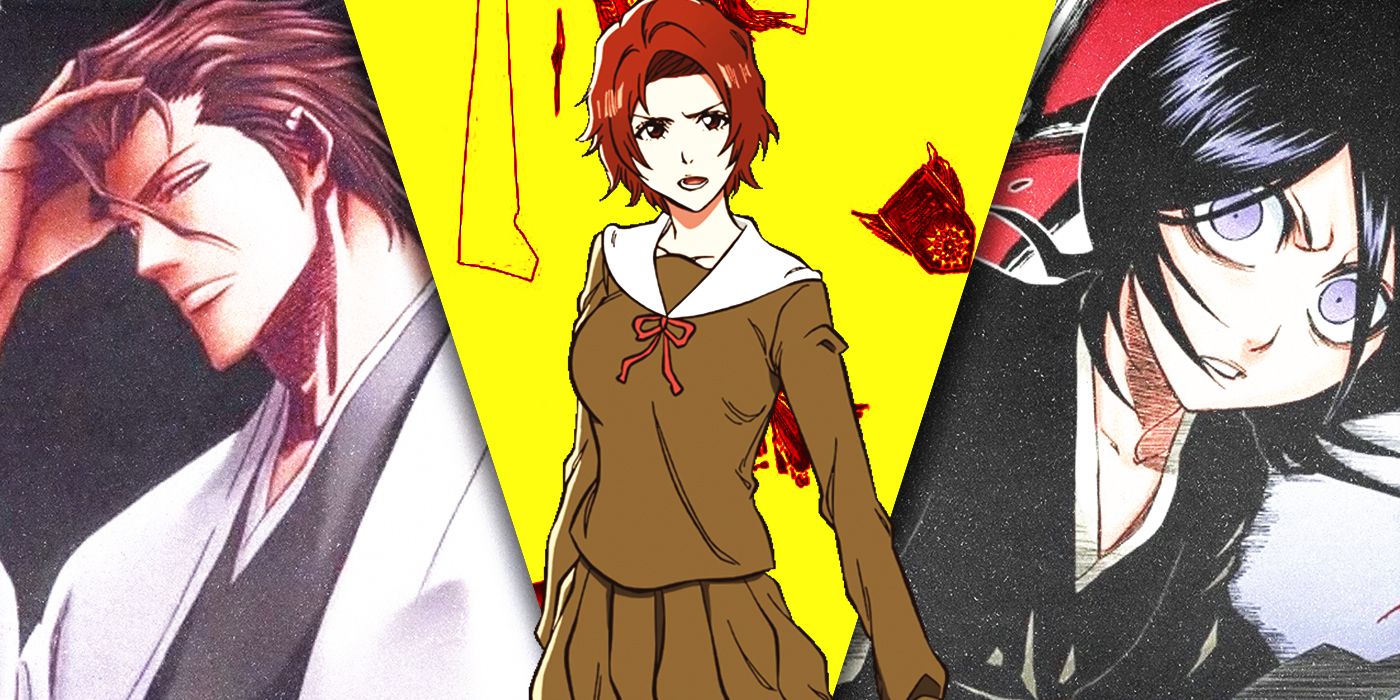 Split Images of Aizen, Masaki, and Rukia
