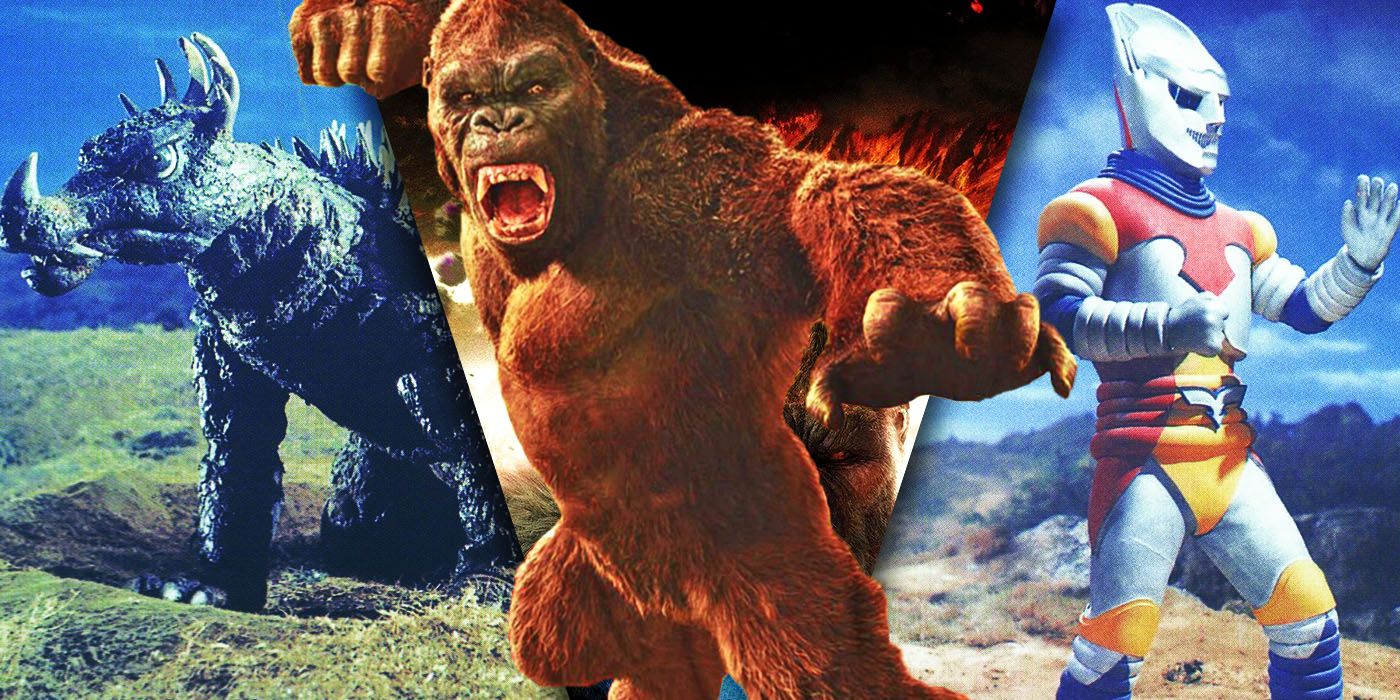 Shared images of Anguirus, King Kong and Jet Jaguar