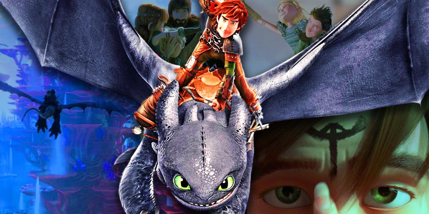 Split Images of How to Train Your Dragon