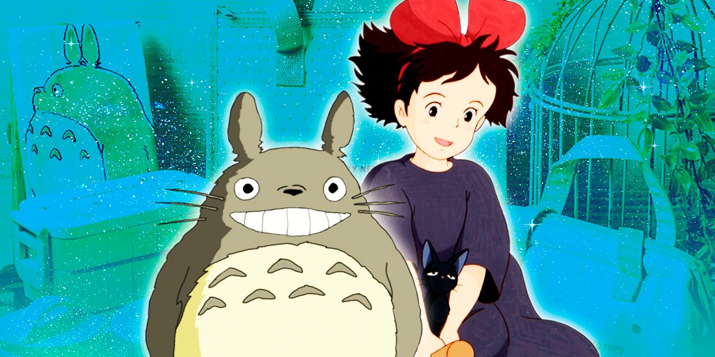 Kiki from Kiki's Delivery Service and Totoro from My Neighbor Totoro with new Ghibli merch