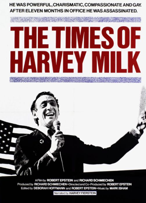 The Times of Harvey Milk documentary cover art