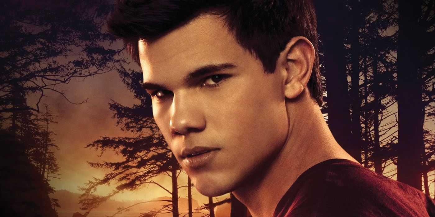 Taylor Lautner as Jacob Black in The Twilight Saga.