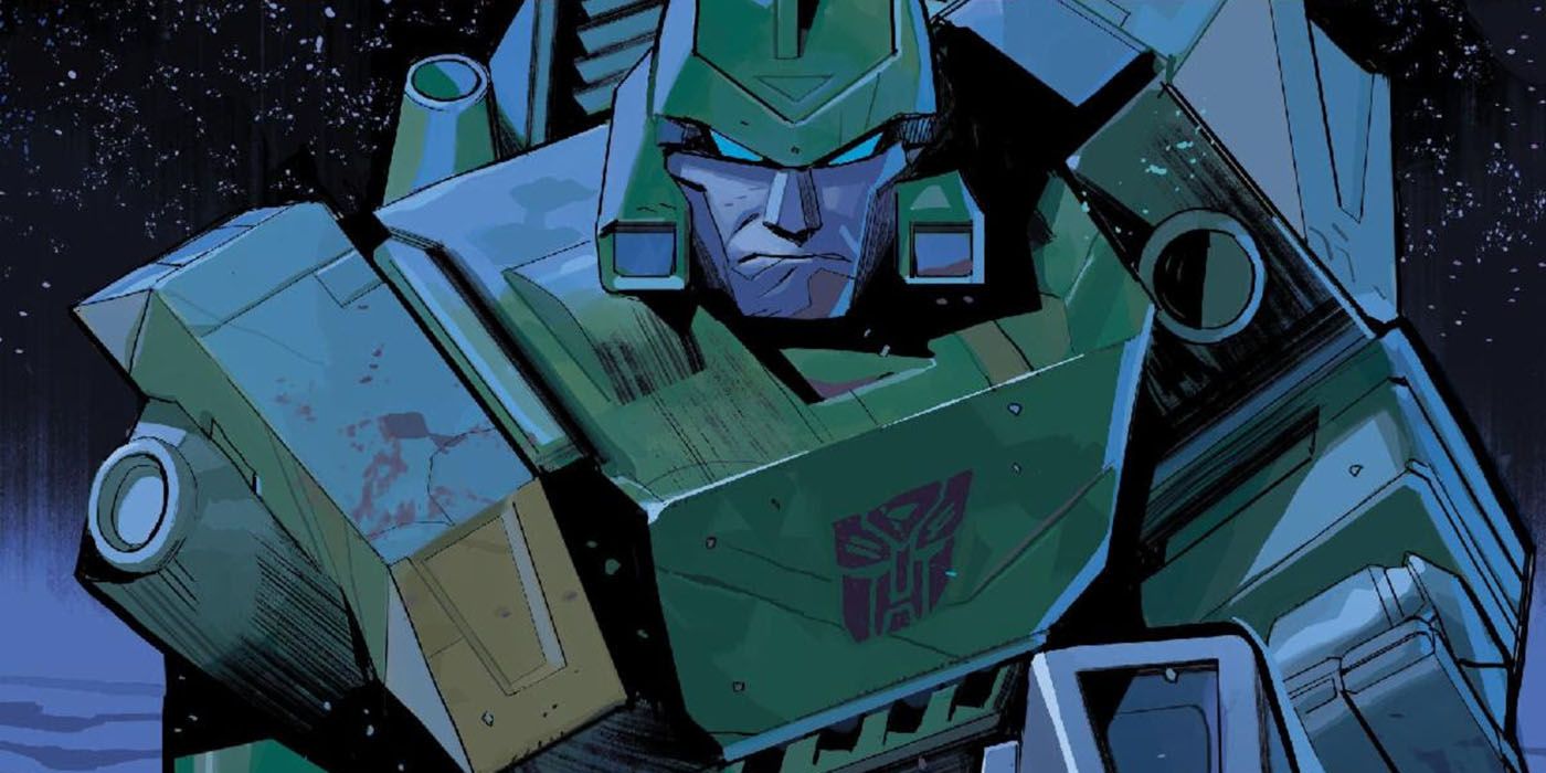 Transformers Autobot Springer en la portada de Void Rivals.
