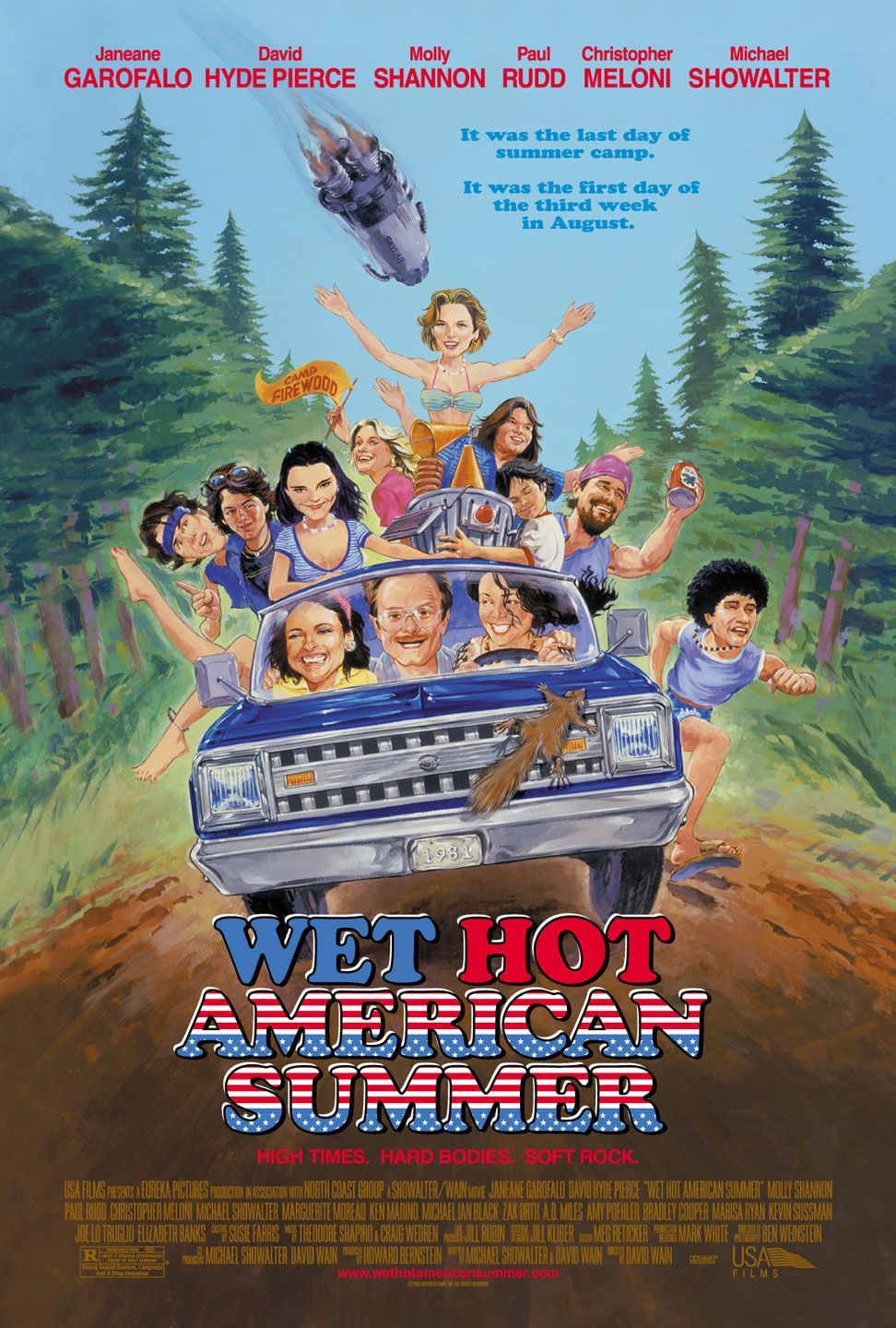 Wet Hot American Summer Film Poster