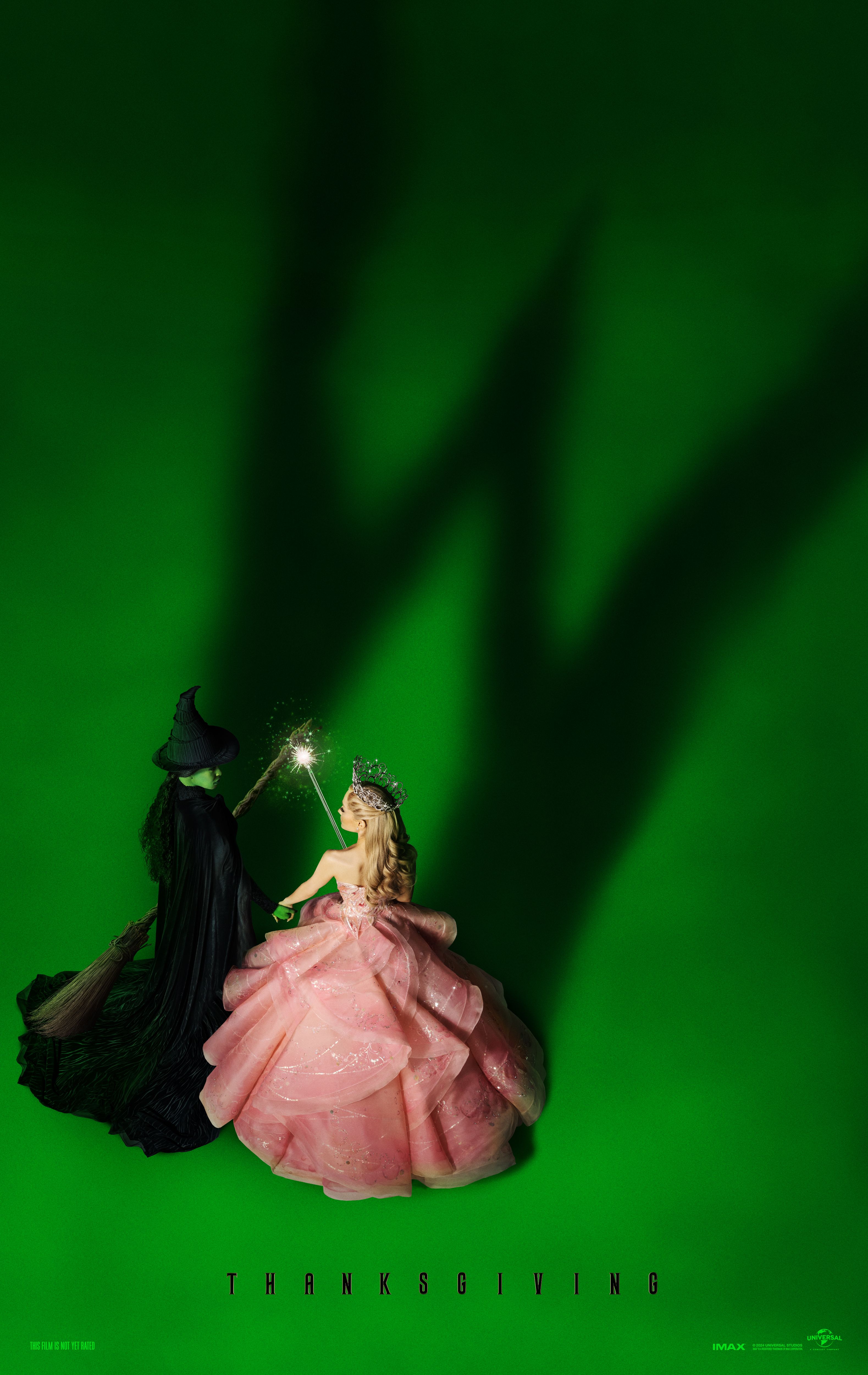 Updated movie poster of Wicked