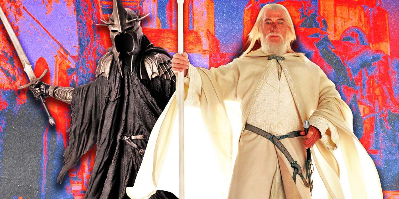 Witch King and Gandalf Lord of The RIngs