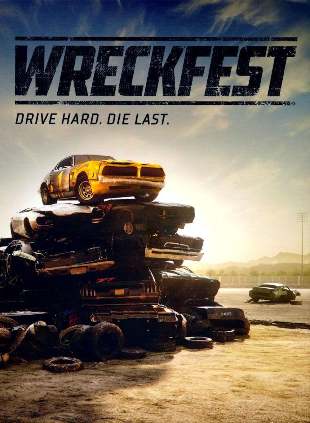 Wreckfest video game poster