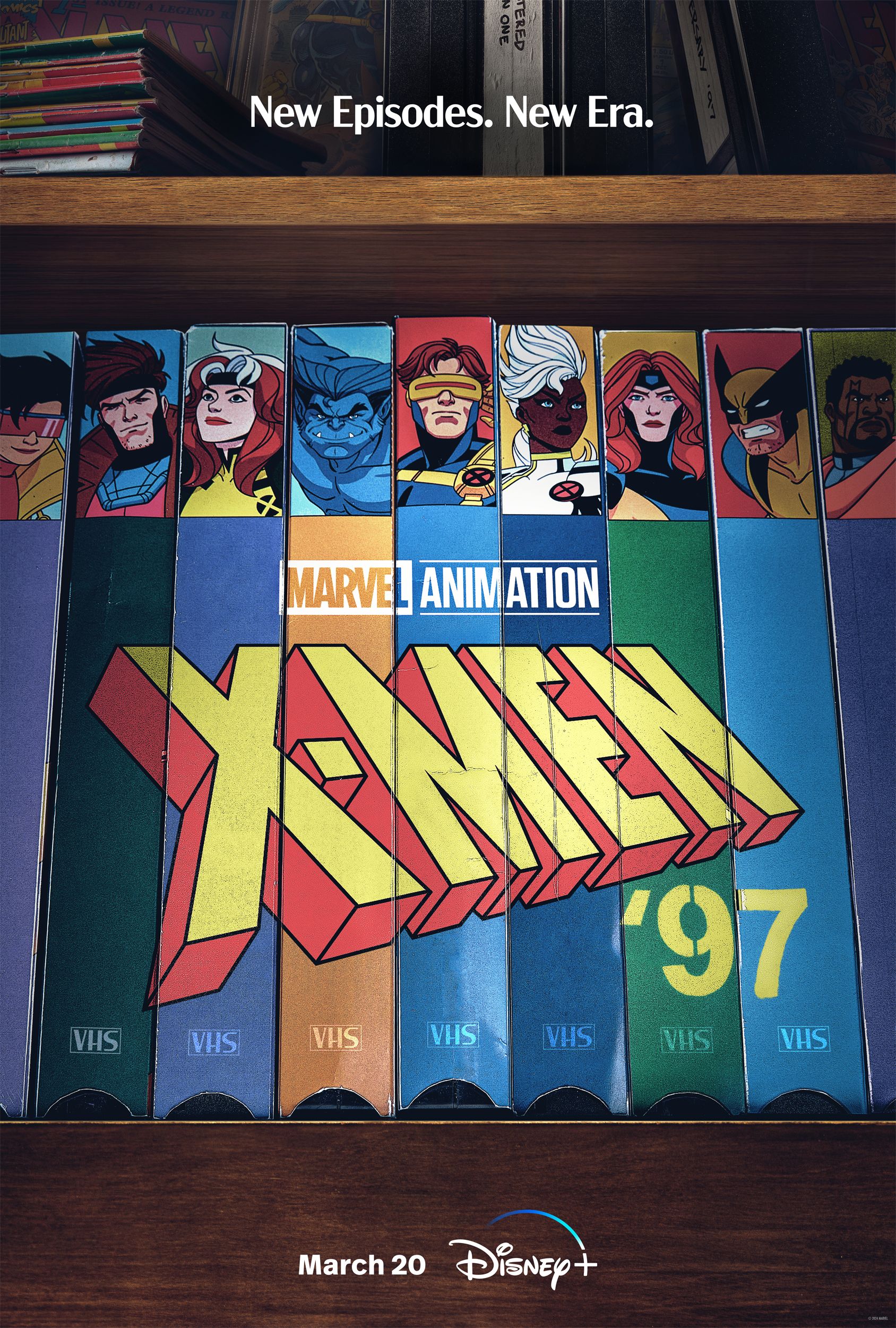 Pôster do teaser de X-MEN '97