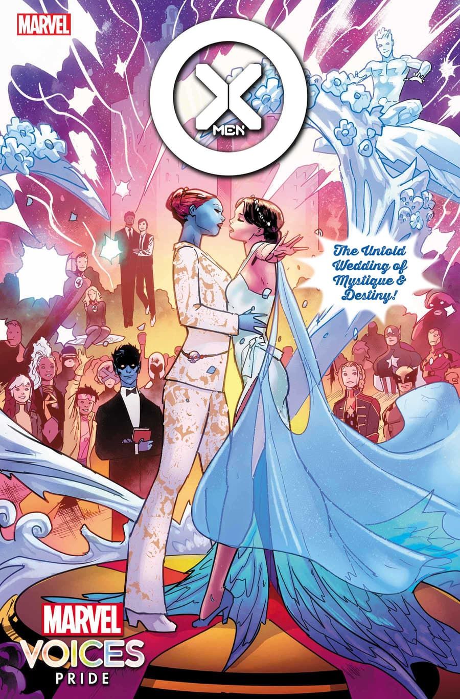 Capa especial nº 1 de X-Men, o casamento