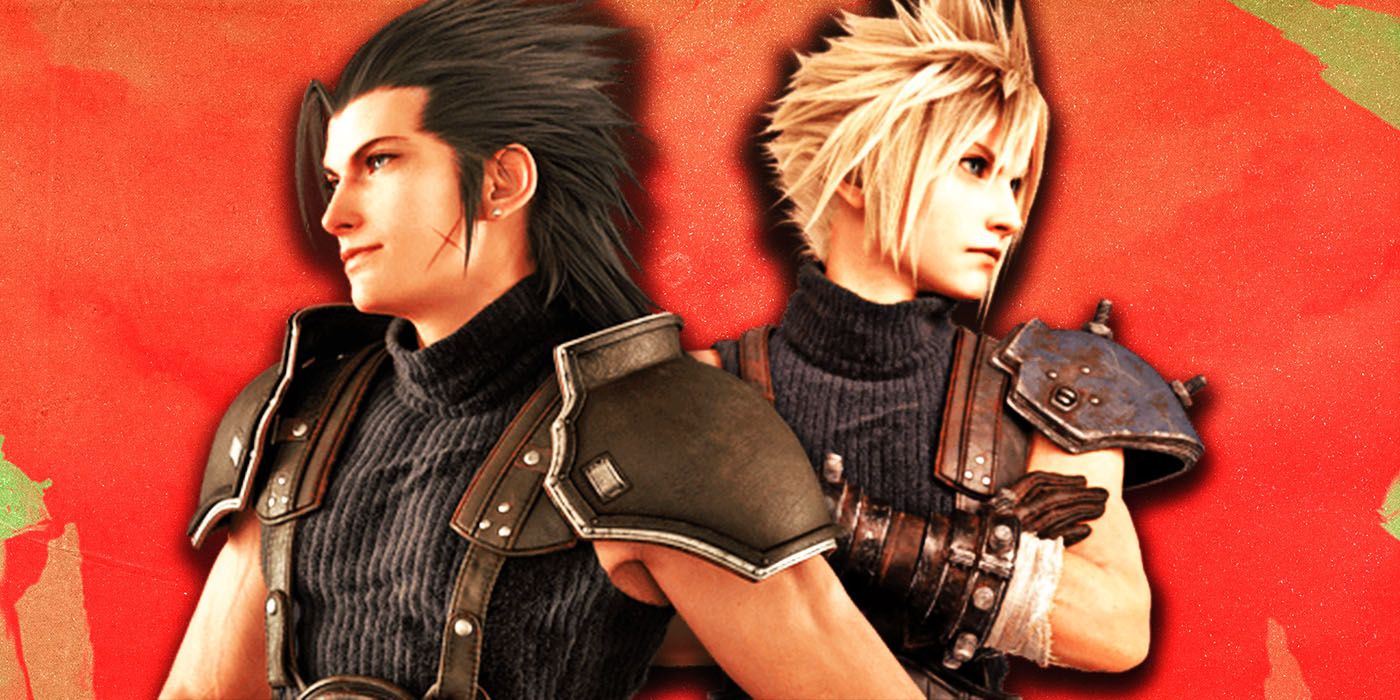Zack and Cloud Final Fantasy 7