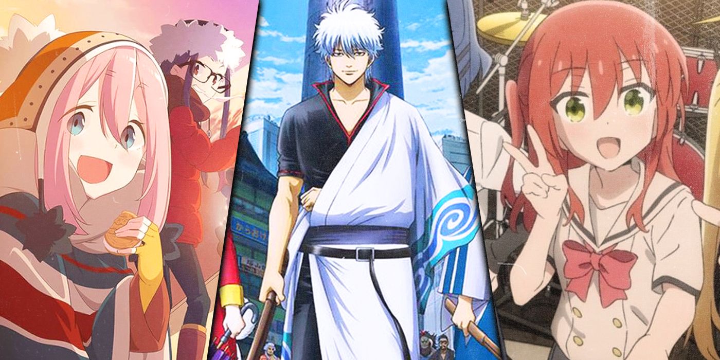 Characters from Gintama, Laid-Back Camp and Bocchi The Rock