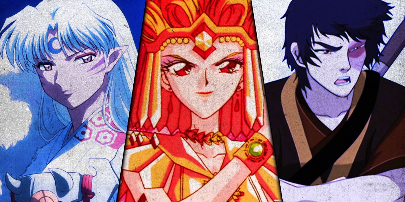 Sesshomaru, Sailor Galaxia and Zuko