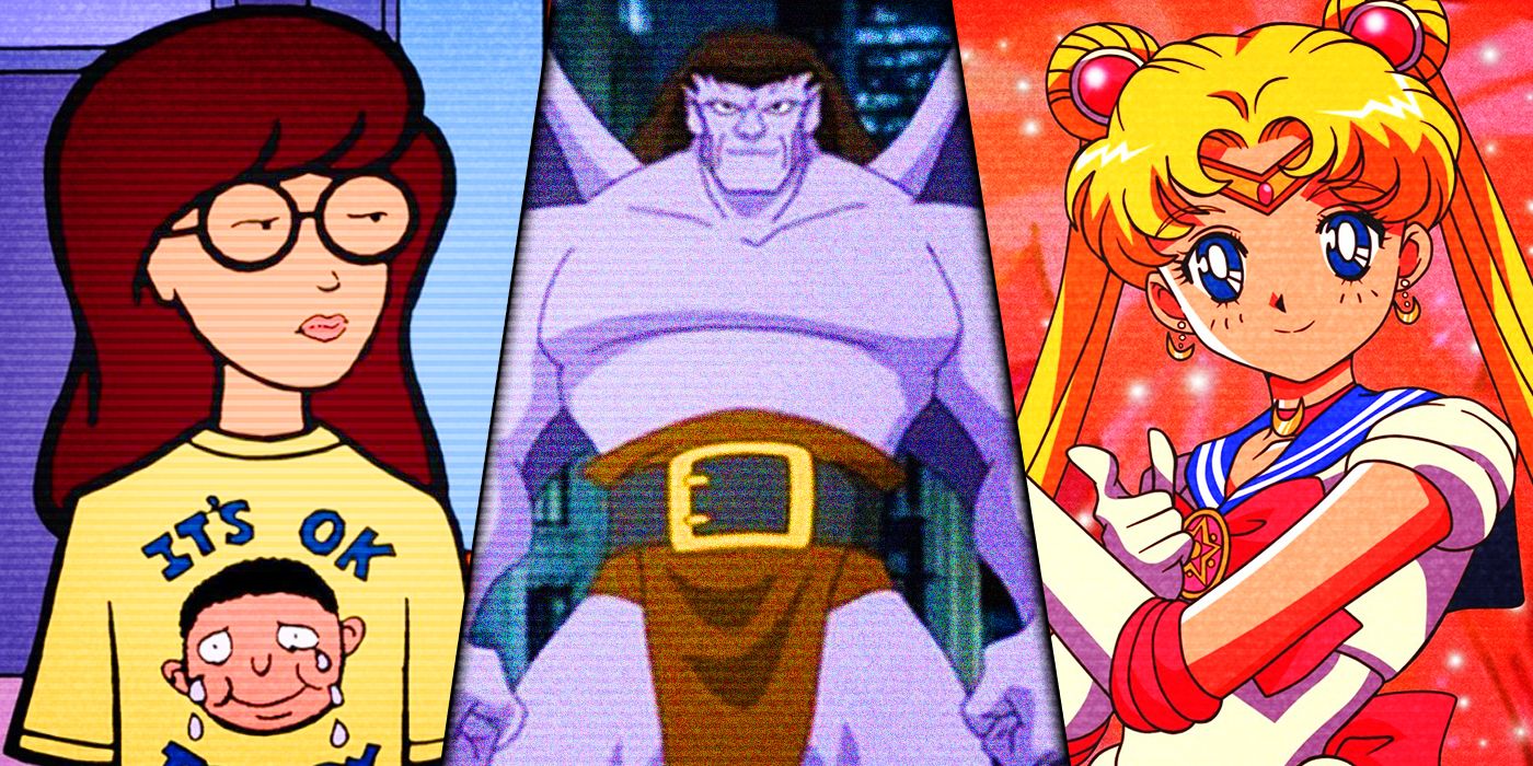 Daria, Gargoyles and Sailor Moon