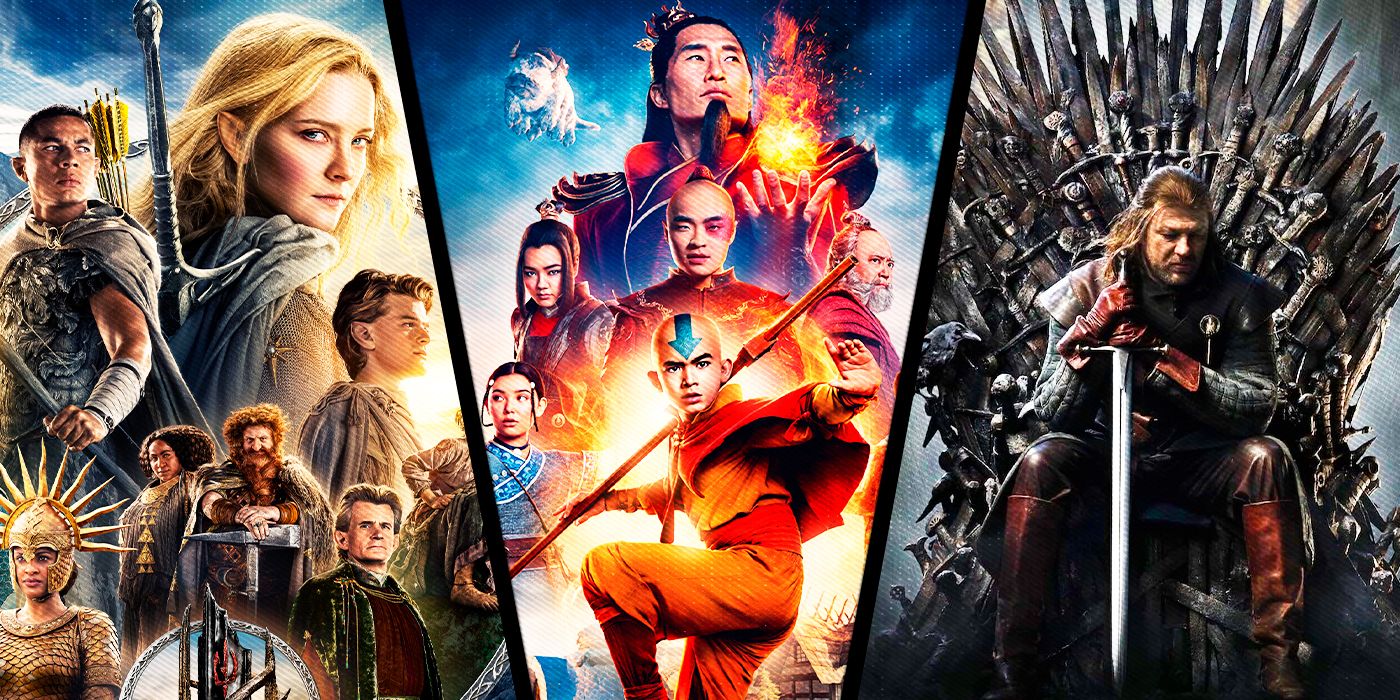 Avatar: The Last Airbender, Game of Thrones and The Rings of Power