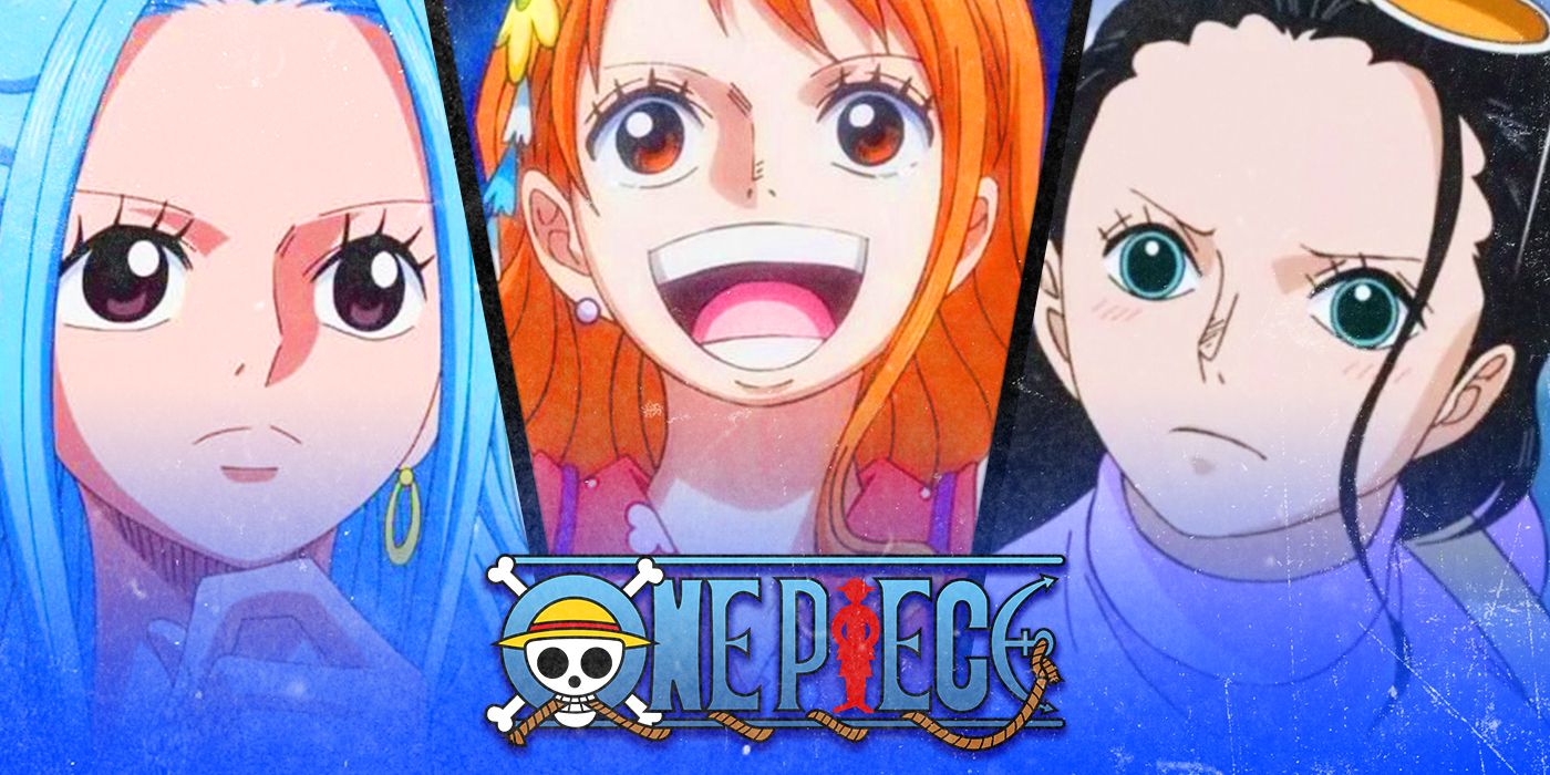 Nefertari Vivi, Nami and Nico Robin from One Piece