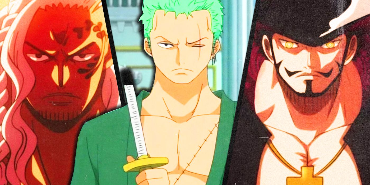 King, Zoro and Dracule from One Piece