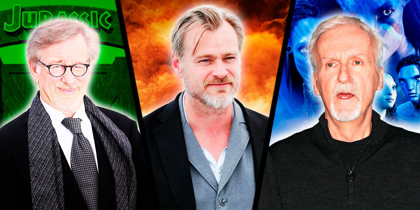 Christopher Nolan, James Cameron and Steven Spielberg