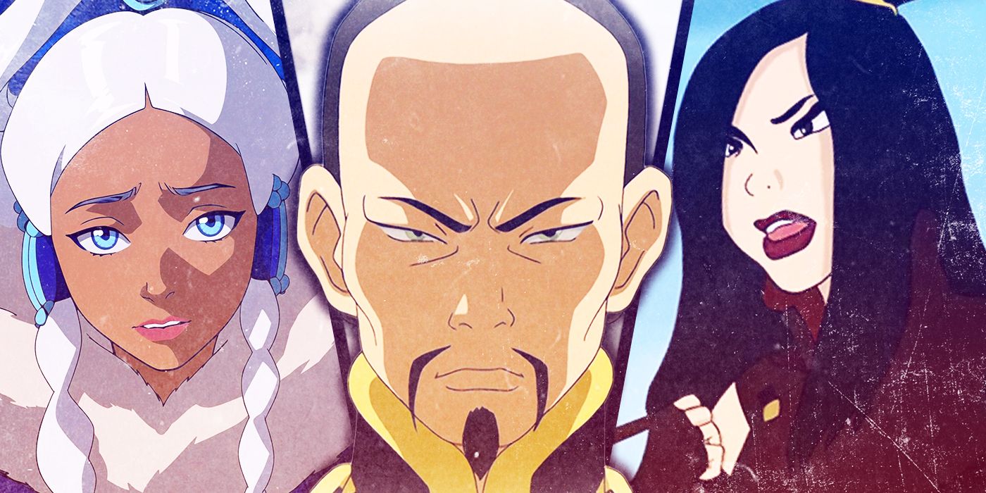 Yue, Long Feng and June from Avatar: The Last Airbender