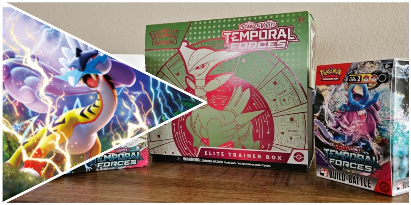 The Pokemon Temporal Forces Expansion Kit with Raiku.