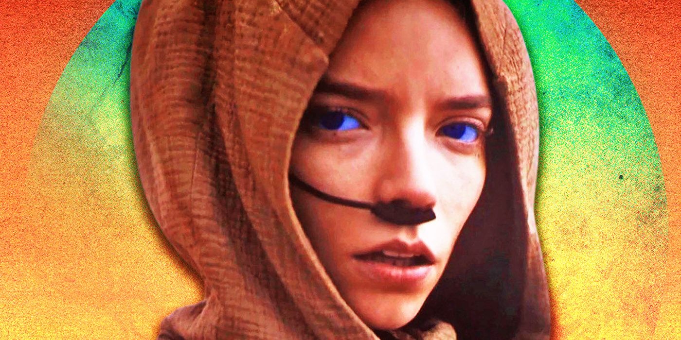 Anya Taylor-Joy as Alia in Dune.
