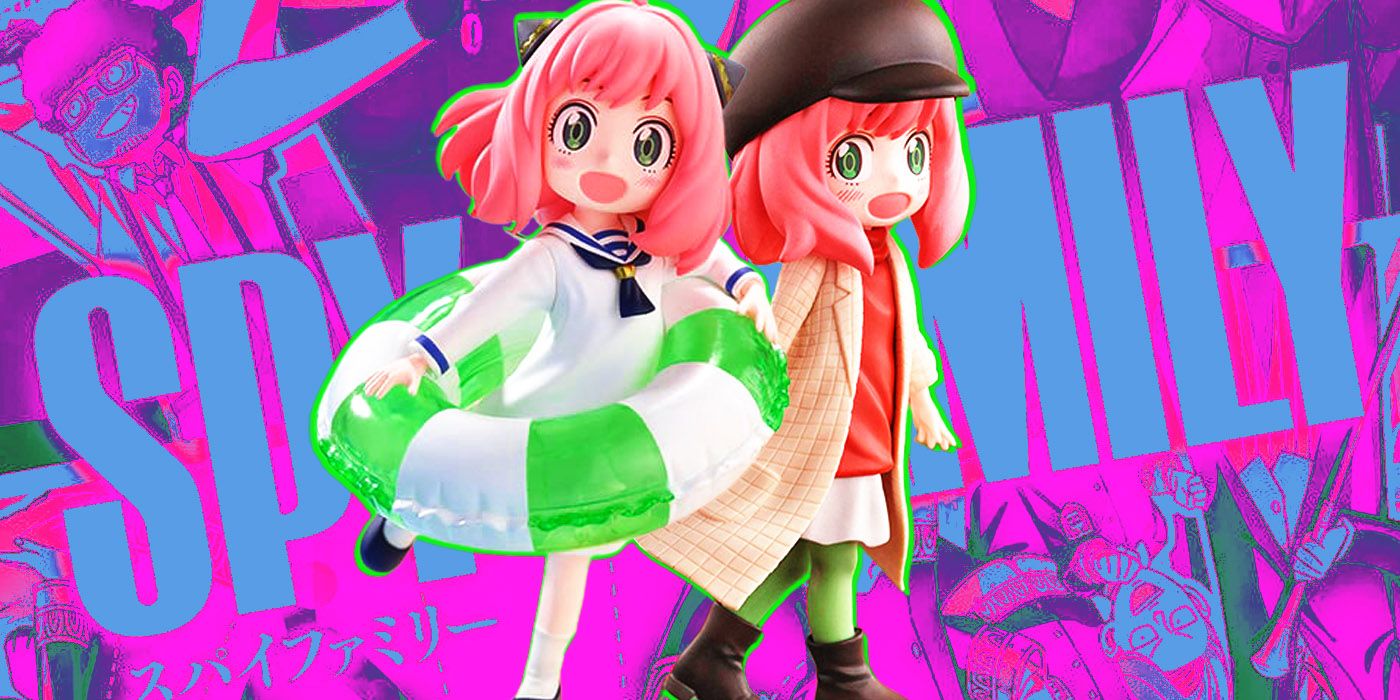 Spy x Family's Anya Forger in new figure form by Sega in beach and fashion oufits
