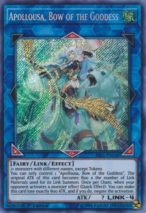 Apollousa, Arco da Deusa do Yu-Gi-Oh! TCG/OCG.